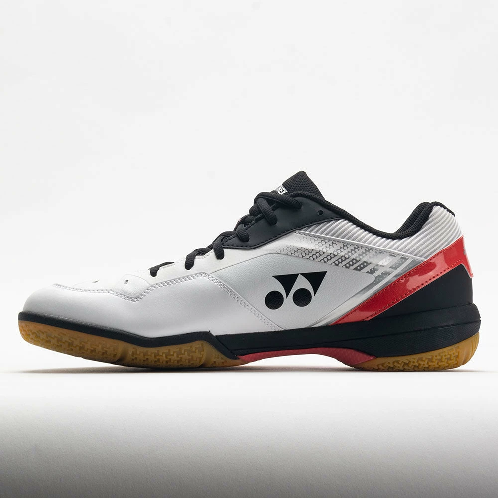 Squash Shoes Yonex Power Cushion 65 Men's White/Red 4 Squash Shoes Yonex Power Cushion 65 Men's White/Red