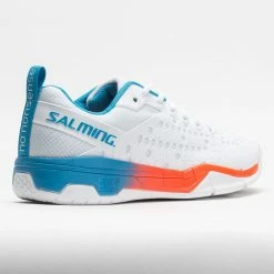 Salming Eagle Men's White/Race Blue Squash Shoes