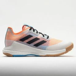 Squash Shoes Adidas Crazyflight Women's White/Black/Beam Orange