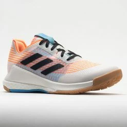 Squash Shoes Adidas Crazyflight Women's White/Black/Beam Orange