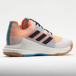 Squash Shoes Adidas Crazyflight Women's White/Black/Beam Orange