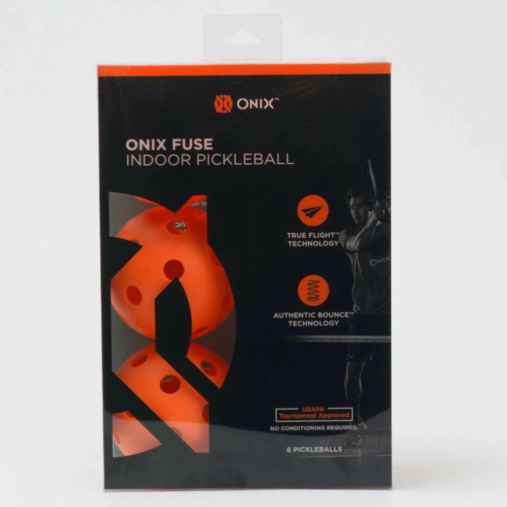 Onix Pickleball Onix Fuse Indoor Pickleball 6 Pack Pickleball Accessories 3 Onix Pickleball Onix Fuse Indoor Pickleball 6 Pack Pickleball Accessories