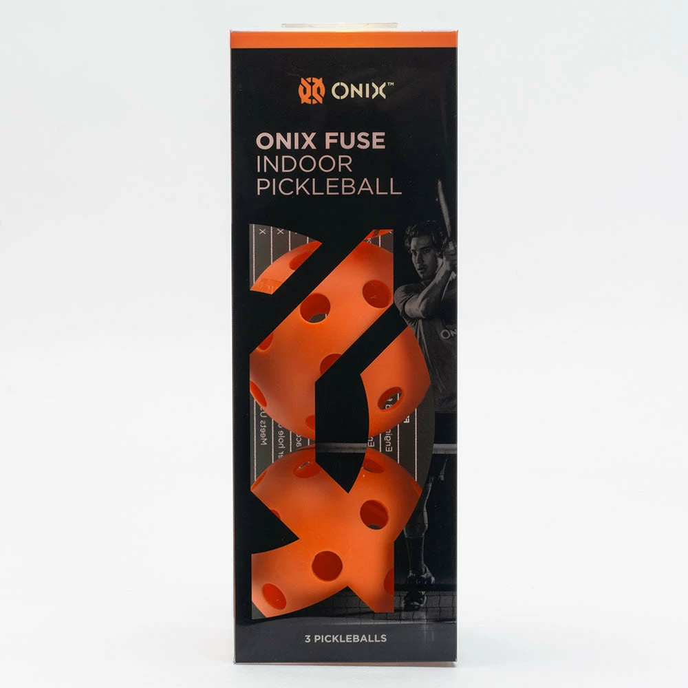 Onix Pickleball Onix Fuse Indoor Pickleball 3 Pack Pickleball Accessories 3 Onix Pickleball Onix Fuse Indoor Pickleball 3 Pack Pickleball Accessories
