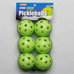 Pickleball Accessories Tourna Strike Indoor Pickleballs 6 Pack