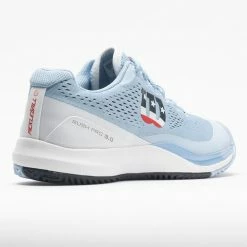 Wilson Rush Pro 3.0 Women's Pickleball Chambry Blue/White/Outer Space Pickleball Shoes