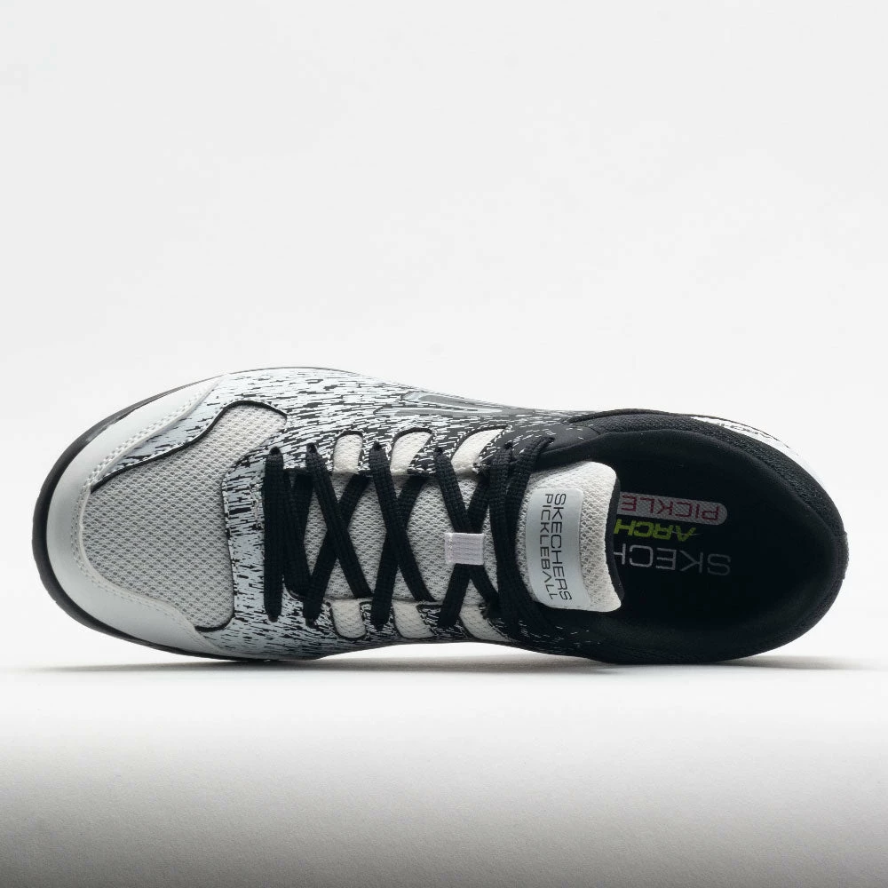 Skechers Performance Skechers Viper Court Men's White/Black Pickleball Shoes 5 Skechers Performance Skechers Viper Court Men's White/Black Pickleball Shoes