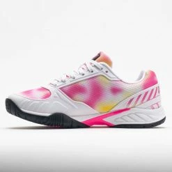 Pickleball Shoes Fila Volley Zone Women's Tie-Dye Print White/Pink/Black