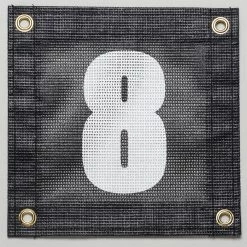 Tourna Tennis Court Numbers - Mesh