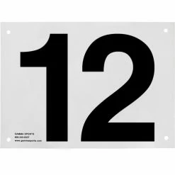 Gamma Tennis Court Numbers (Plastic)