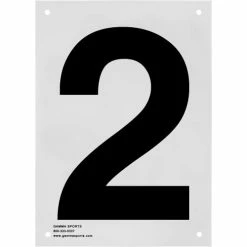 Gamma Tennis Court Numbers (Plastic)