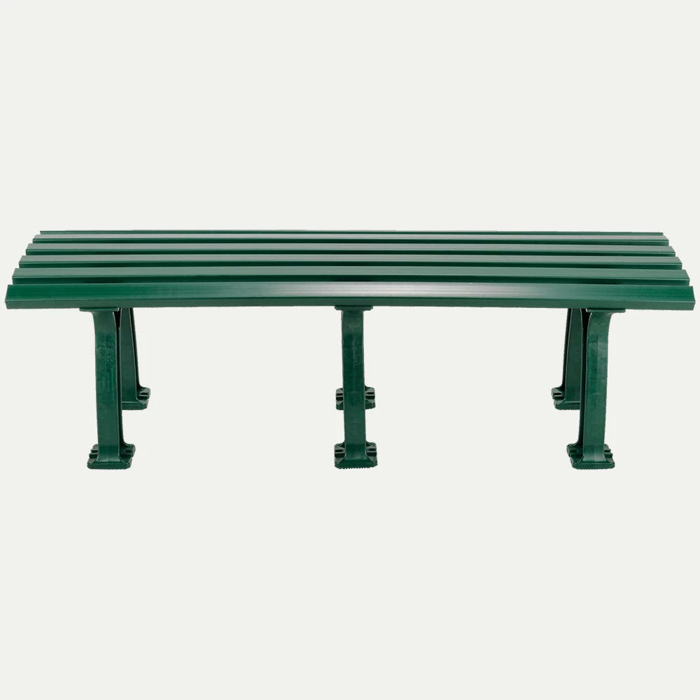 Tennis Accessories Tourna 5' Polyethelene And PVC Bench - Green 3 Tennis Accessories Tourna 5' Polyethelene And PVC Bench - Green