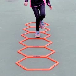 Oncourt Offcourt Hexo Agility Rings (set Of 6) Tennis Accessories