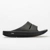 OOFOS OOahh Women's Black Sandals & Slides