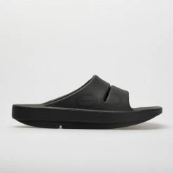 OOFOS OOahh Sport Men's Black/Matte Sandals & Slides
