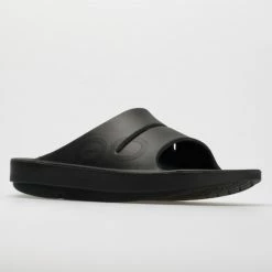 OOFOS OOahh Sport Men's Black/Matte Sandals & Slides