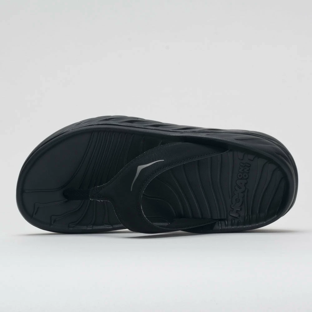 Hoka One One Ora Recovery Flip Women's Black/Dark Gull Gray Sandals & Slides 4 Hoka One One Ora Recovery Flip Women's Black/Dark Gull Gray Sandals & Slides