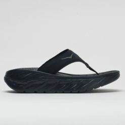 Hoka One One Ora Recovery Flip Women's Black/Dark Gull Gray Sandals & Slides