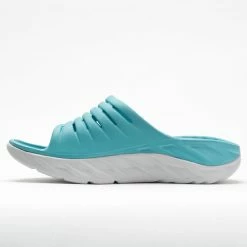 Hoka One One Ora Recovery Slide Men's Aquarelle/Blazing Orange