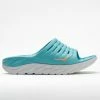 Hoka One One Ora Recovery Slide Men's Aquarelle/Blazing Orange 2 Hoka One One Ora Recovery Slide Men's Aquarelle/Blazing Orange