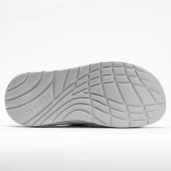 Hoka One One Ora Recovery Slide Men's Aquarelle/Blazing Orange