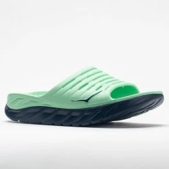 Hoka One One Ora Recovery Slide Men's Green Ash/Outer Space