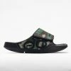 OOFOS OOahh Sport Flex Men's Black/Woodland Camo Sandals & Slides