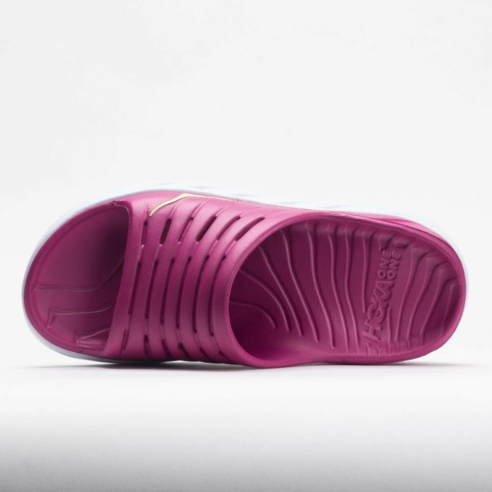 HOKA Ora Recovery Slide Women's Festival Fuchsia/Butterfly 4 HOKA Ora Recovery Slide Women's Festival Fuchsia/Butterfly