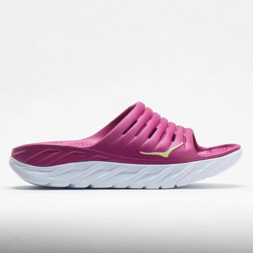 HOKA Ora Recovery Slide Women's Festival Fuchsia/Butterfly 3 HOKA Ora Recovery Slide Women's Festival Fuchsia/Butterfly