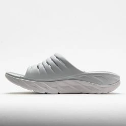 HOKA Ora Recovery Slide Men's Lunar Rock/Radiant Yellow Sandals & Slides