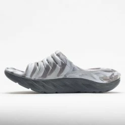 Sandals & Slides HOKA Ora Recovery Slide Swirl Unisex Lunar Rock/Sharkskin