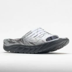 Sandals & Slides HOKA Ora Recovery Slide Swirl Unisex Lunar Rock/Sharkskin