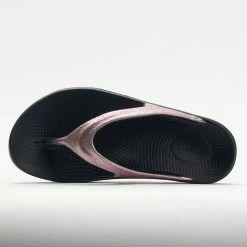 Sandals & Slides OOFOS OOlala Luxe Women's Rose Sparkle