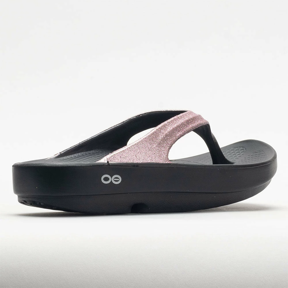 Sandals & Slides OOFOS OOlala Luxe Women's Rose Sparkle 8 Sandals & Slides OOFOS OOlala Luxe Women's Rose Sparkle