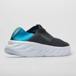 Hoka One One Ora Recovery Shoe Men's Ebony/Dresden Blue 10 Hoka One One Ora Recovery Shoe Men's Ebony/Dresden Blue