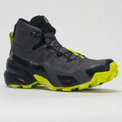Salomon Cross Hike Mid GTX Men's Magnet/Black/Lime Punch 12 Salomon Cross Hike Mid GTX Men's Magnet/Black/Lime Punch