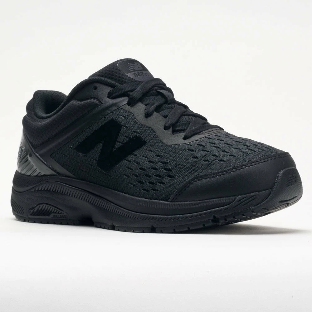 New Balance 847v4 Men's Black/Black/Black Walking Shoes 7 New Balance 847v4 Men's Black/Black/Black Walking Shoes