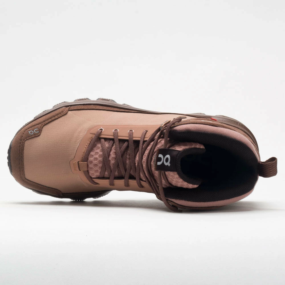 On Running Hiking Shoes On Cloudridge Women's Mocha/Pebble 5 On Running Hiking Shoes On Cloudridge Women's Mocha/Pebble