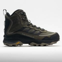 Merrell Moab Speed Thermo Mid Waterproof Men's Olive Hiking Shoes