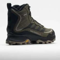 Merrell Moab Speed Thermo Mid Waterproof Men's Olive Hiking Shoes