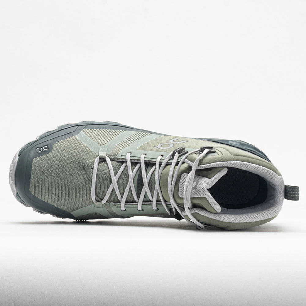 On Running On Cloudrock Waterproof Men's Kelp/Lead Hiking Shoes 5 On Running On Cloudrock Waterproof Men's Kelp/Lead Hiking Shoes