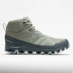 On Running On Cloudrock Waterproof Men's Kelp/Lead Hiking Shoes