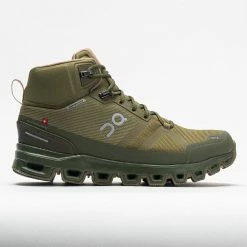 On Running On Cloudrock Waterproof Women's Olive/Reed Hiking Shoes