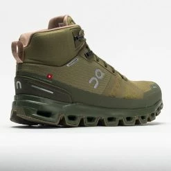 On Running On Cloudrock Waterproof Women's Olive/Reed Hiking Shoes
