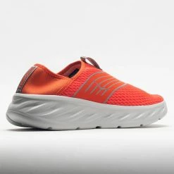 HOKA Ora Recovery Shoe Men's Mandarin Red/Lunar Rock