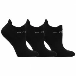 Fitsok F4 Tech No Show Socks 3 Pack