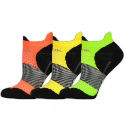 Fitsok F4 Tech No Show Socks 3 Pack
