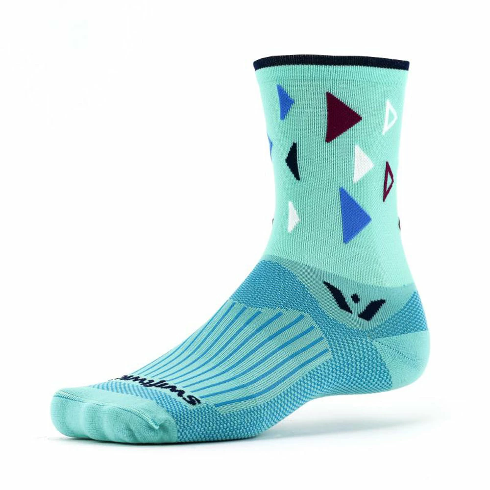 Swiftwick Vision Five Fiesta Crew Socks 3 Swiftwick Vision Five Fiesta Crew Socks