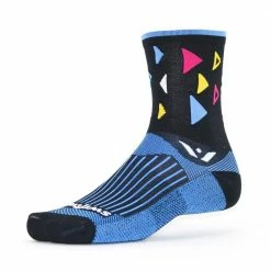 Swiftwick Vision Five Fiesta Crew Socks 7 Swiftwick Vision Five Fiesta Crew Socks