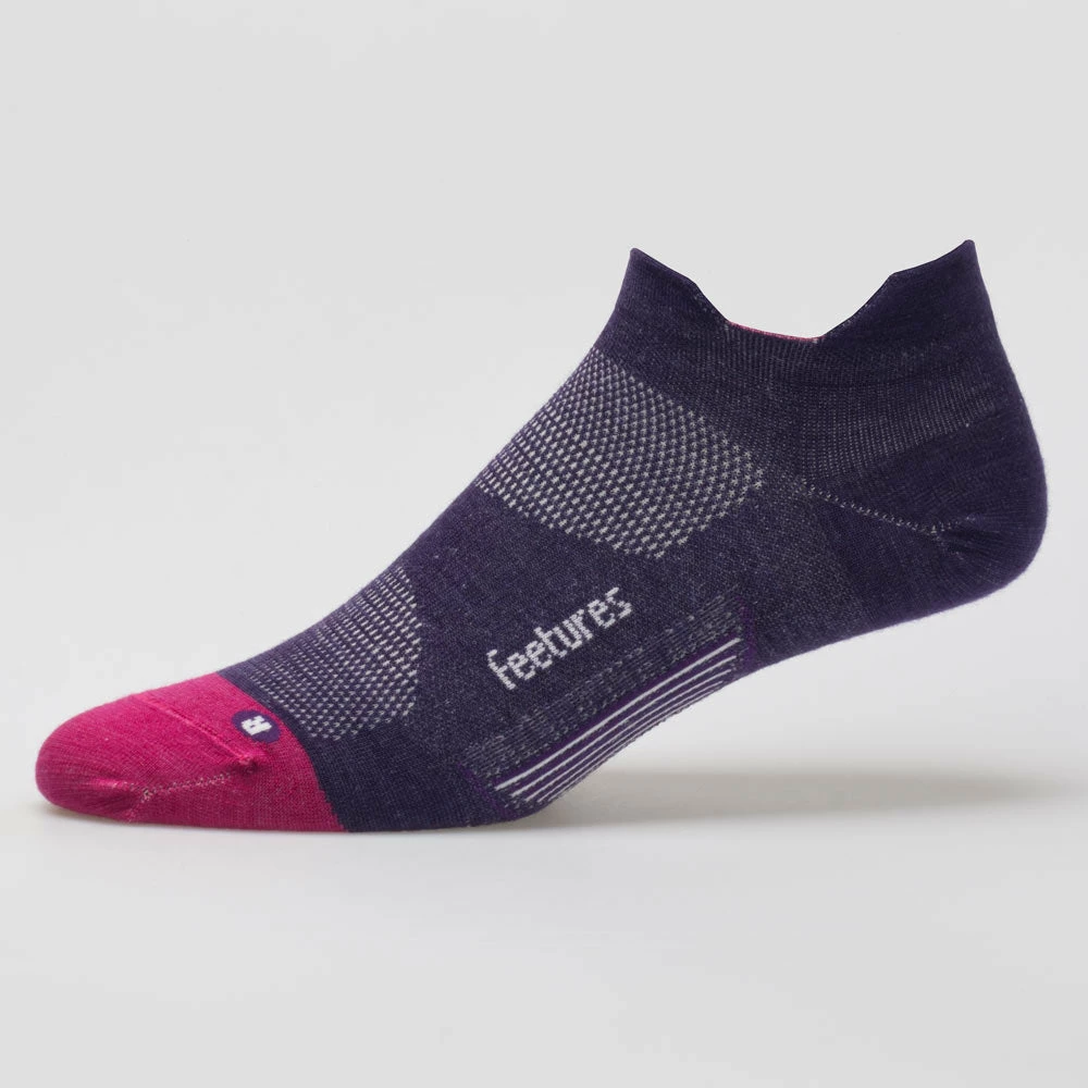 Feetures Merino 10 Ultra Light No Show Tab Socks (Previous Version) 17 Feetures Merino 10 Ultra Light No Show Tab Socks (Previous Version)