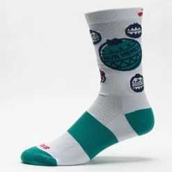 Brooks Runderful Knit In Crew Socks